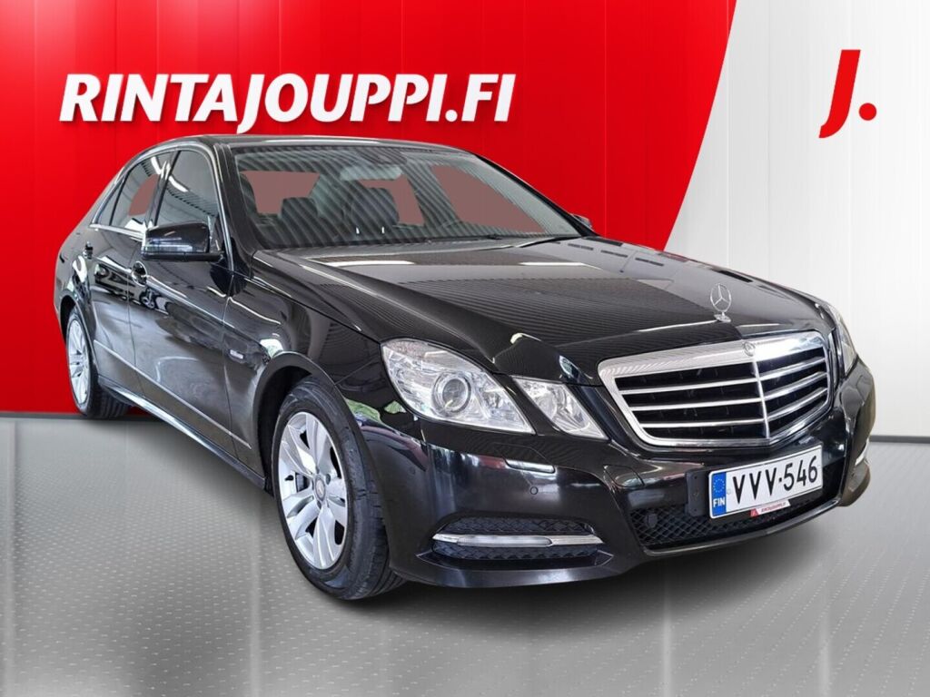 Mercedes-Benz E 2012 Musta