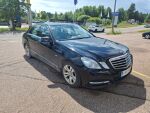 Mercedes-Benz E 2012 Musta