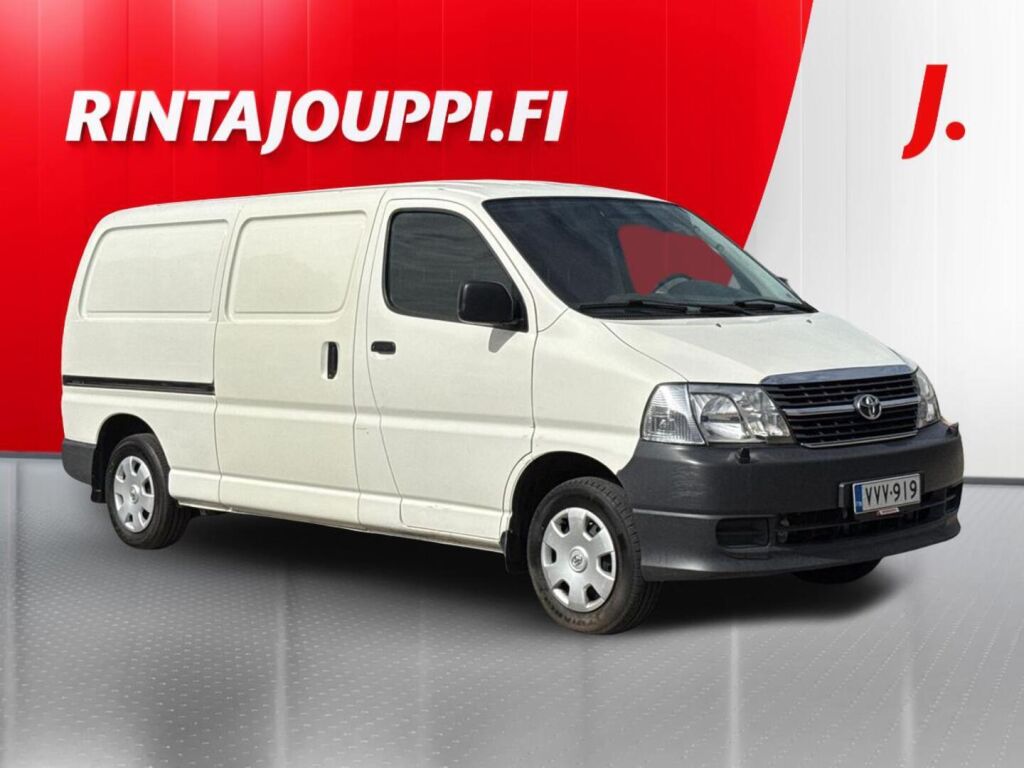 Toyota Hiace 2011 Valkoinen