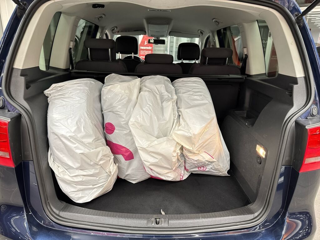 Volkswagen Touran 2013 Sininen