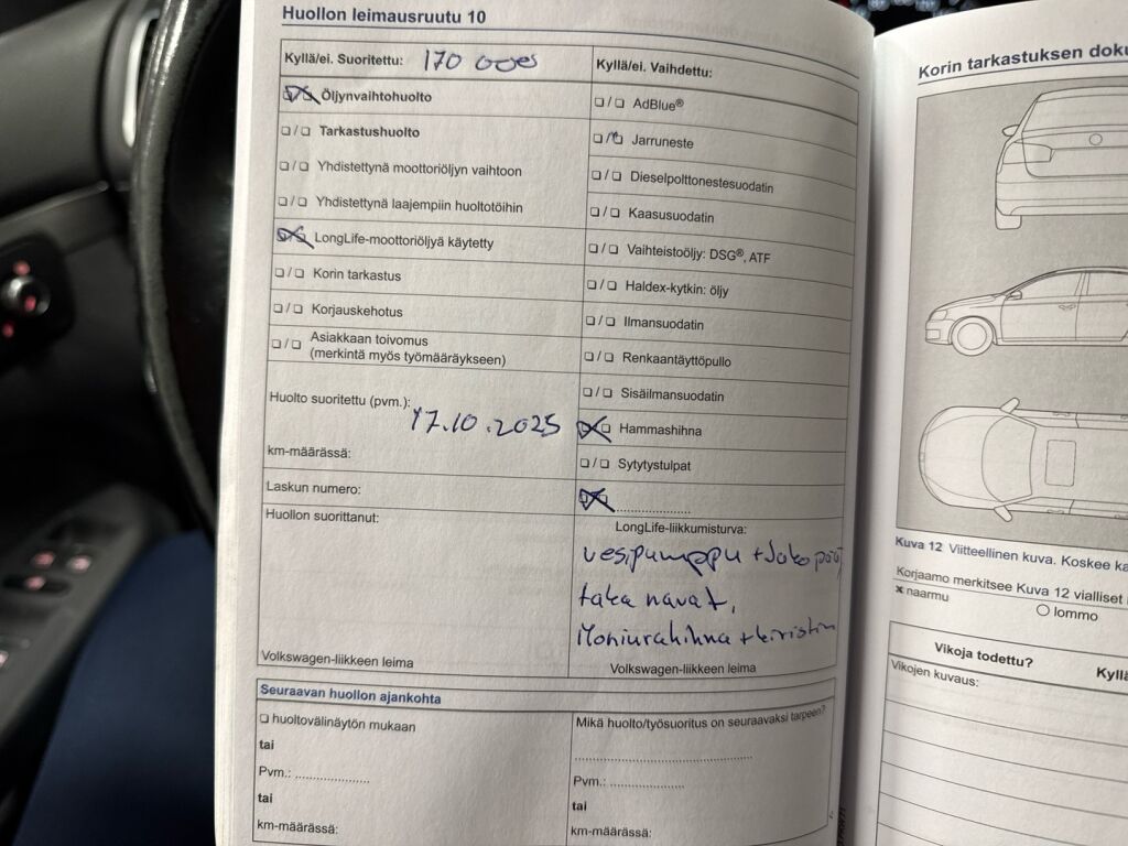 Volkswagen Touran 2013 Sininen