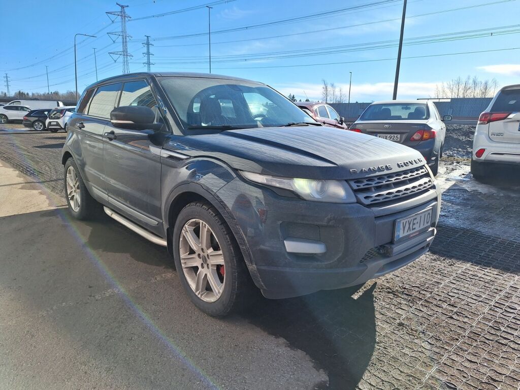 Land Rover Range Rover Evoque 2012 Musta