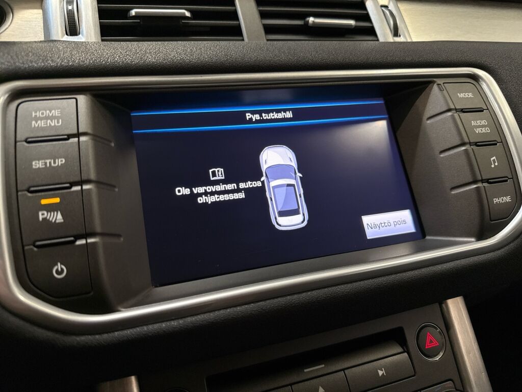 Land Rover Range Rover Evoque 2012 Musta