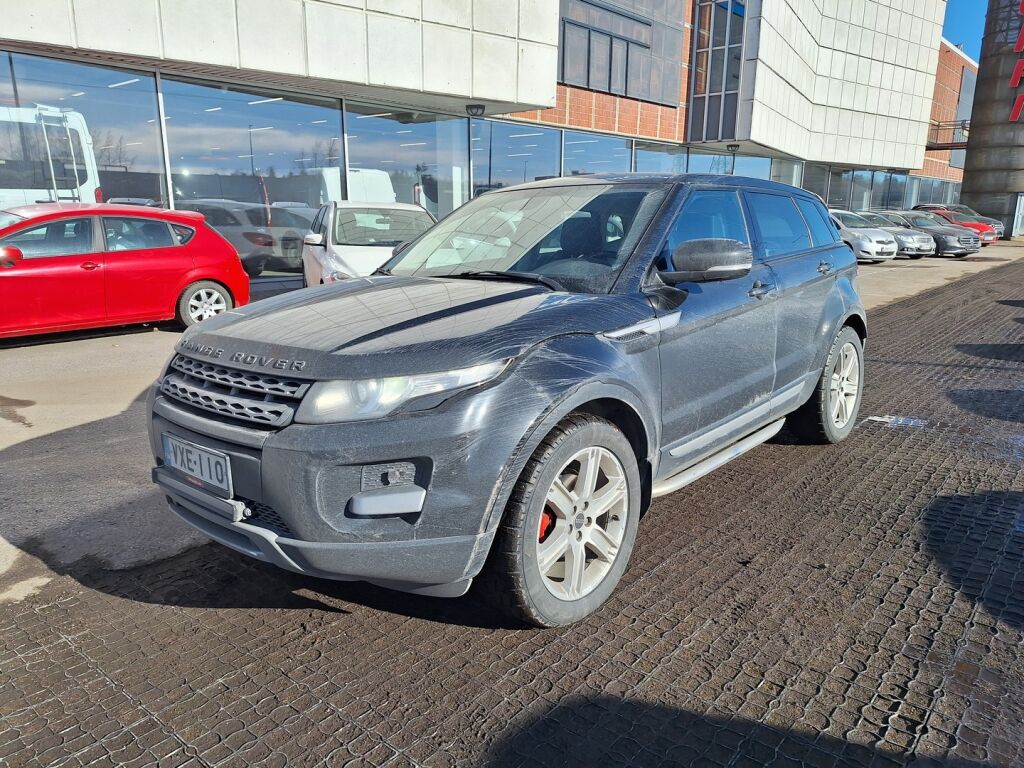 Land Rover Range Rover Evoque 2012 Musta