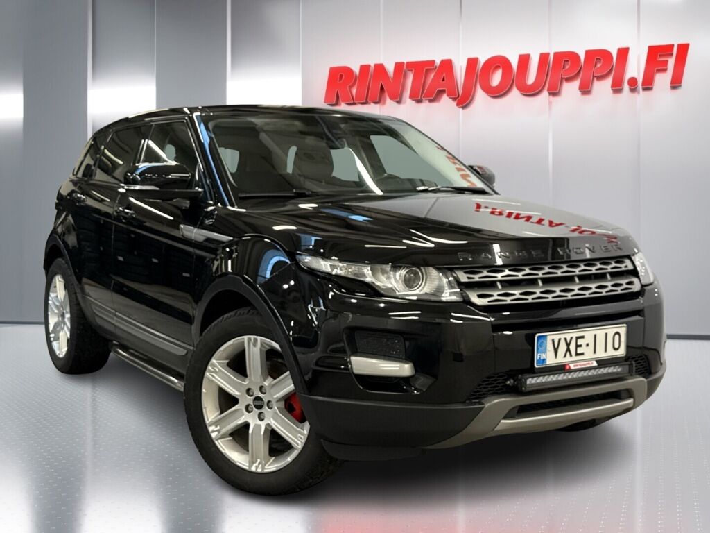 Land Rover Range Rover Evoque 2012 Musta