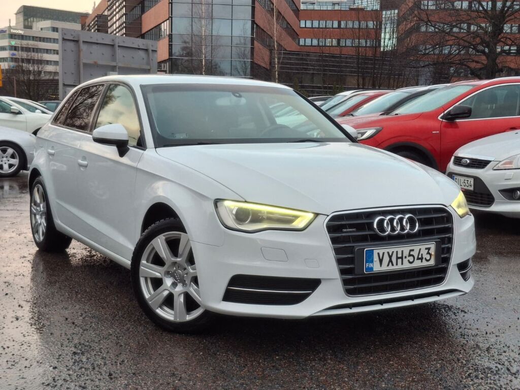 Audi A3 2014 Valkoinen