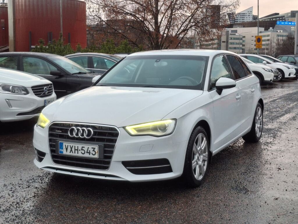 Audi A3 2014 Valkoinen