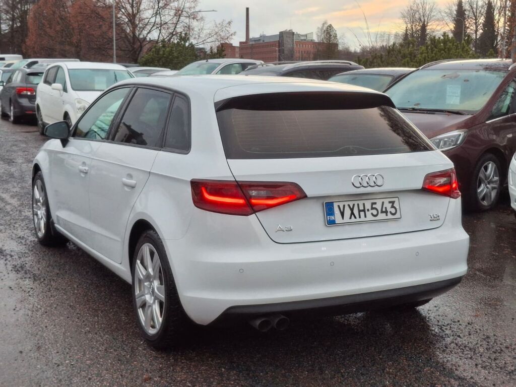 Audi A3 2014 Valkoinen