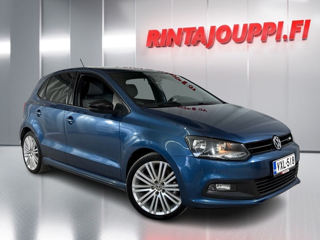 Volkswagen Polo 2014 Sininen