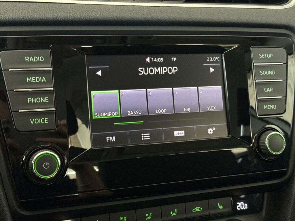 Skoda Octavia 2014 Valkoinen