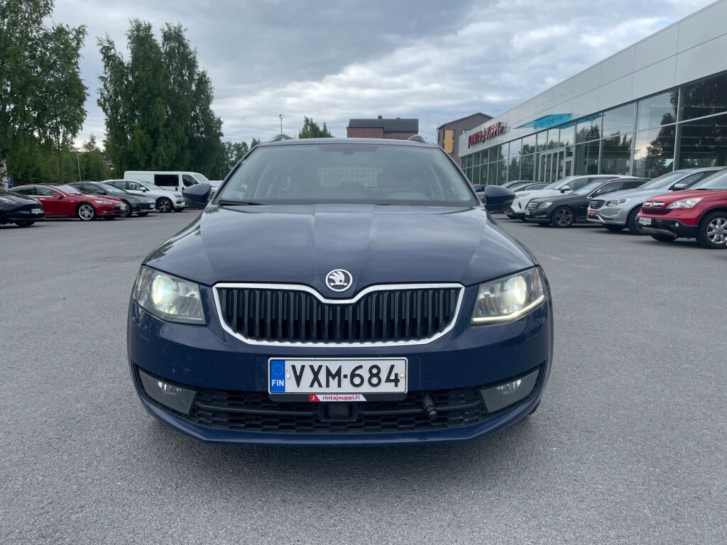 Skoda Octavia 2014 Sininen