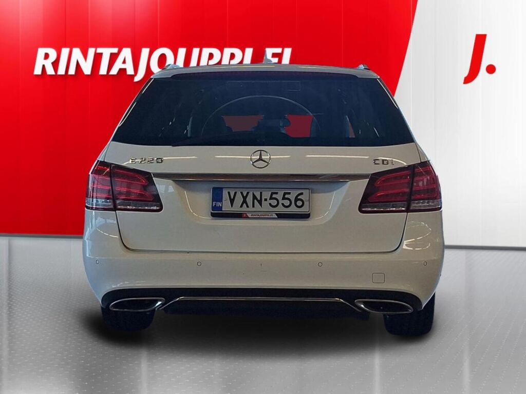 Mercedes-Benz E 2014 Valkoinen