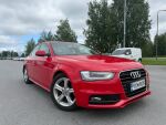 Audi A4 2014 Punainen