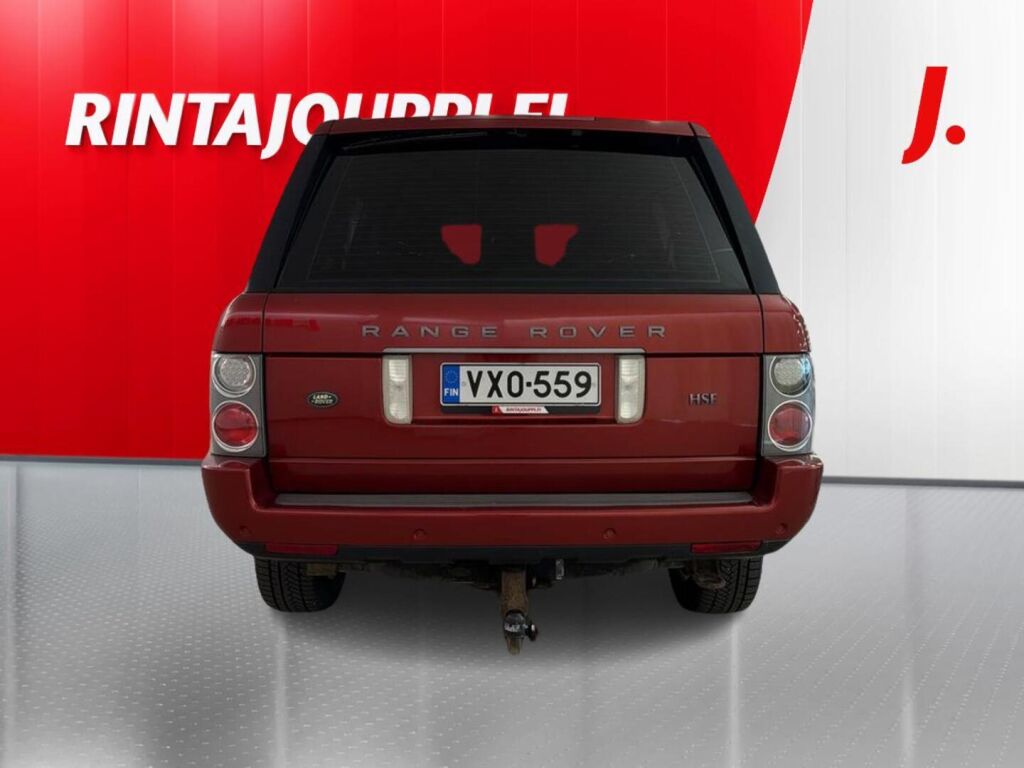 Land Rover Range Rover 2006 Punainen