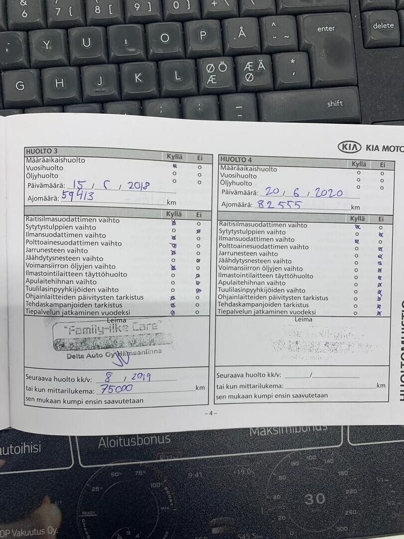 Kia Carens 2015 Musta