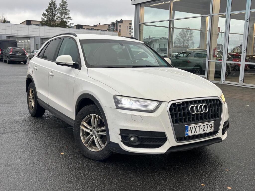 Audi Q3 2014 Valkoinen