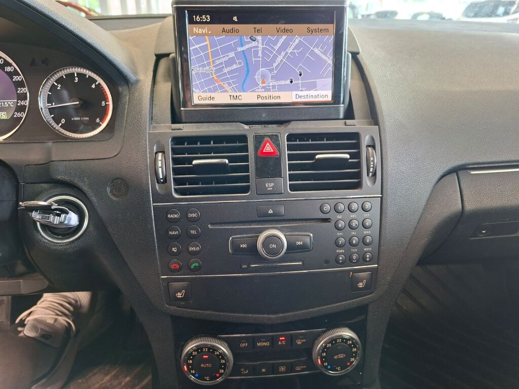 Mercedes-Benz C 2009 Musta