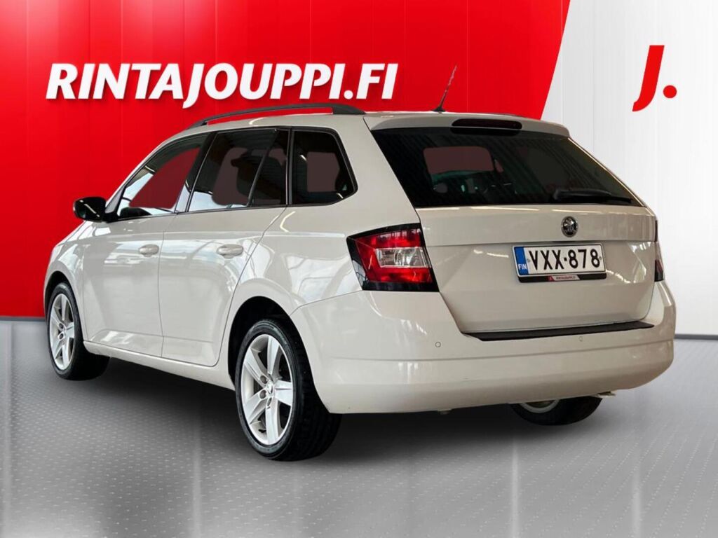 Skoda Fabia 2015 Valkoinen