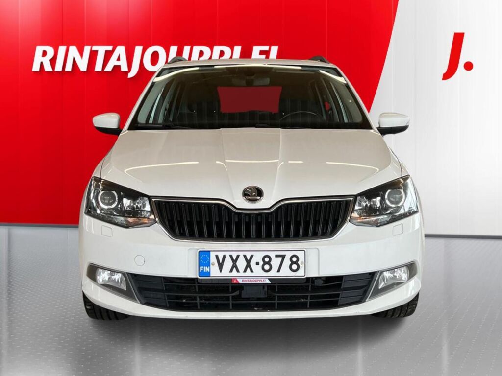 Skoda Fabia 2015 Valkoinen