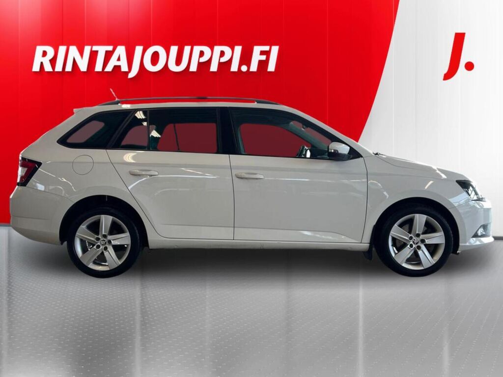 Skoda Fabia 2015 Valkoinen