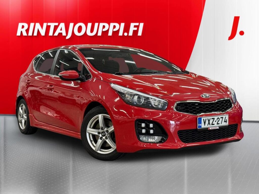 Kia Ceed 2015 Punainen