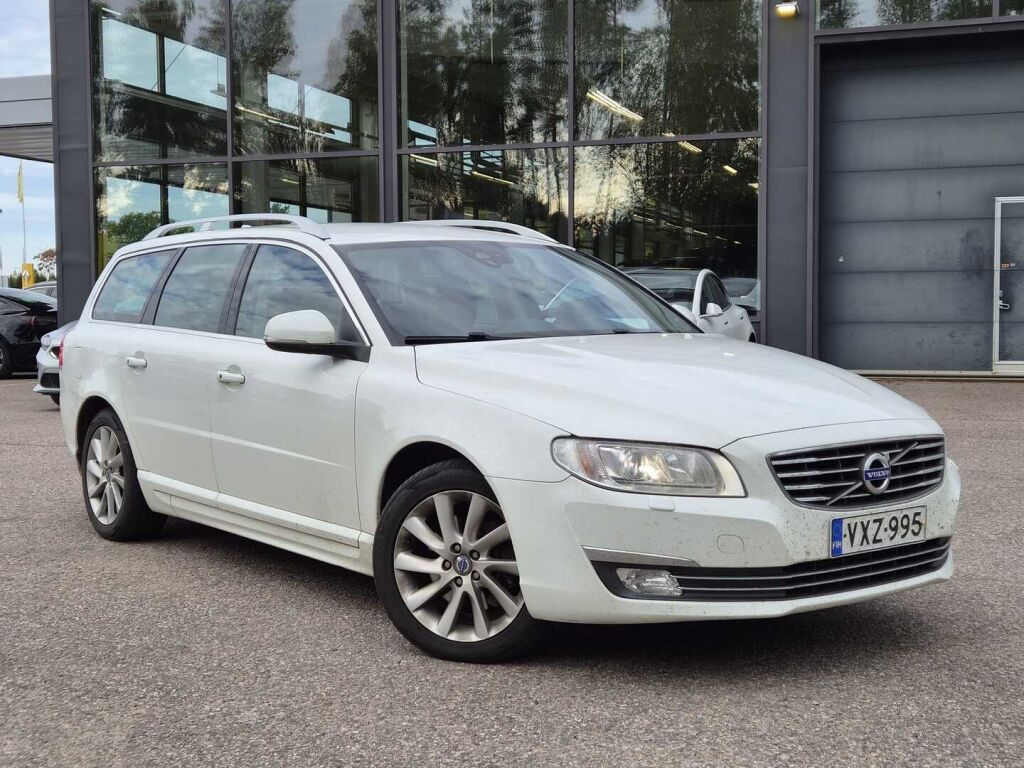 Volvo V70 2015 Valkoinen