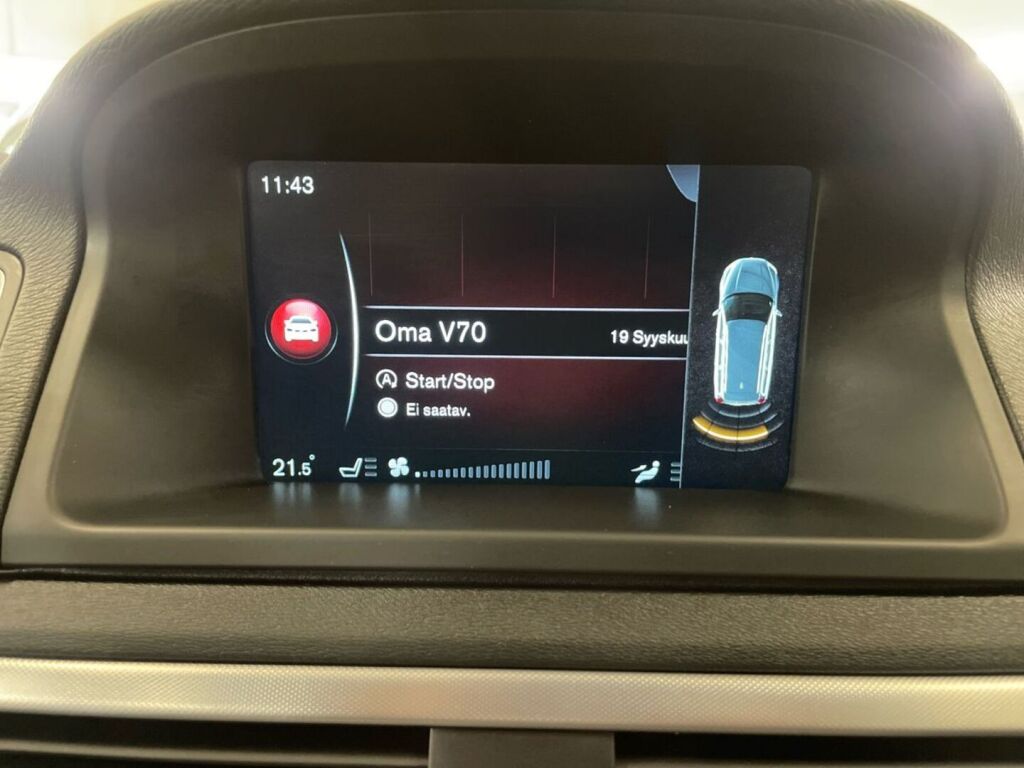 Volvo V70 2015 Valkoinen