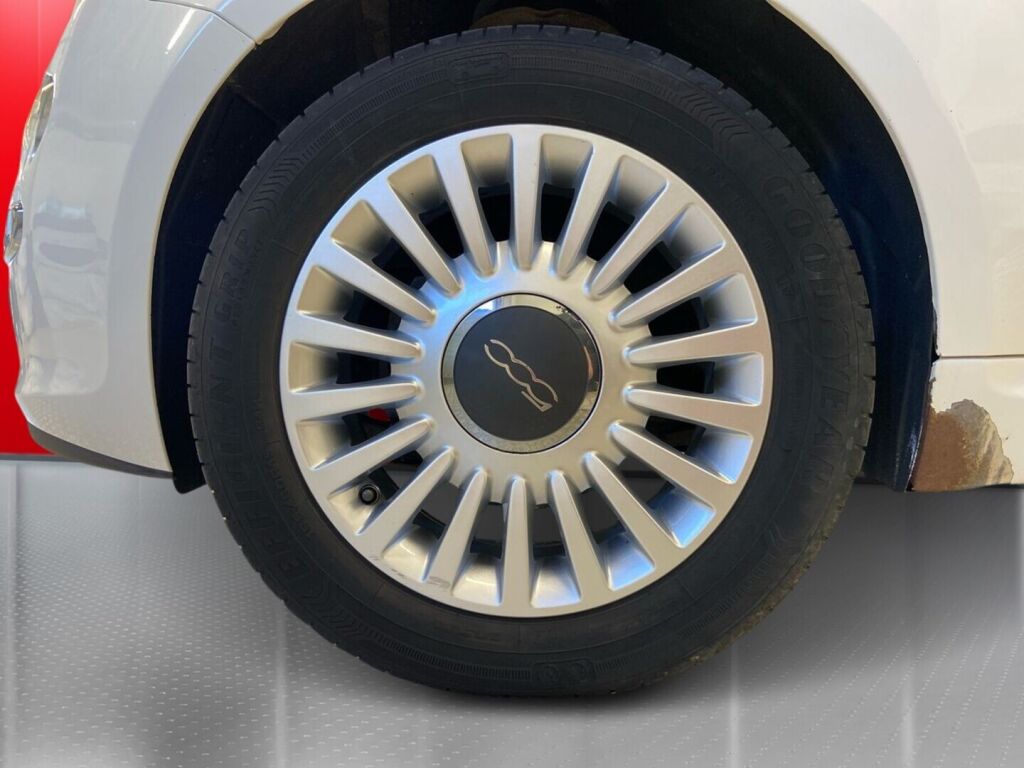 Fiat 500 2010 Valkoinen