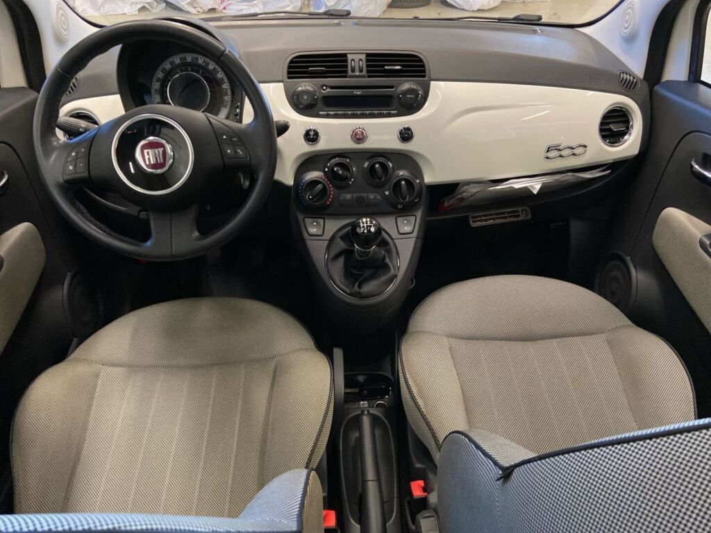 Fiat 500 2010 Valkoinen