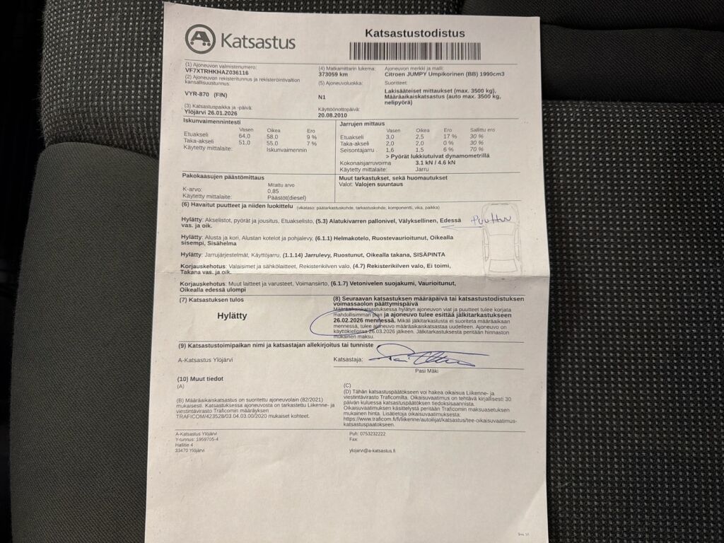 Citroen Jumpy 2010 Harmaa