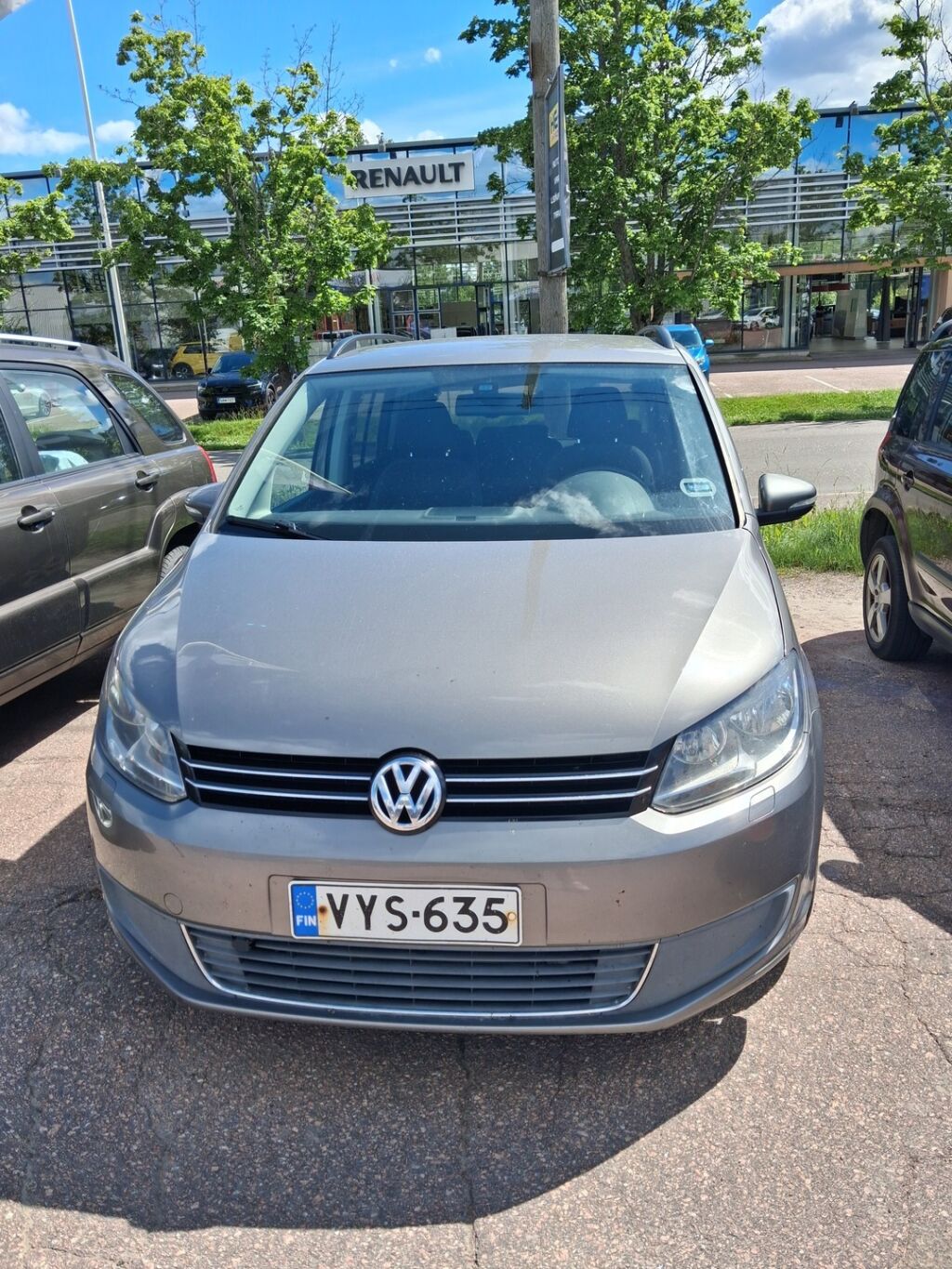 Volkswagen Touran 2011 Harmaa