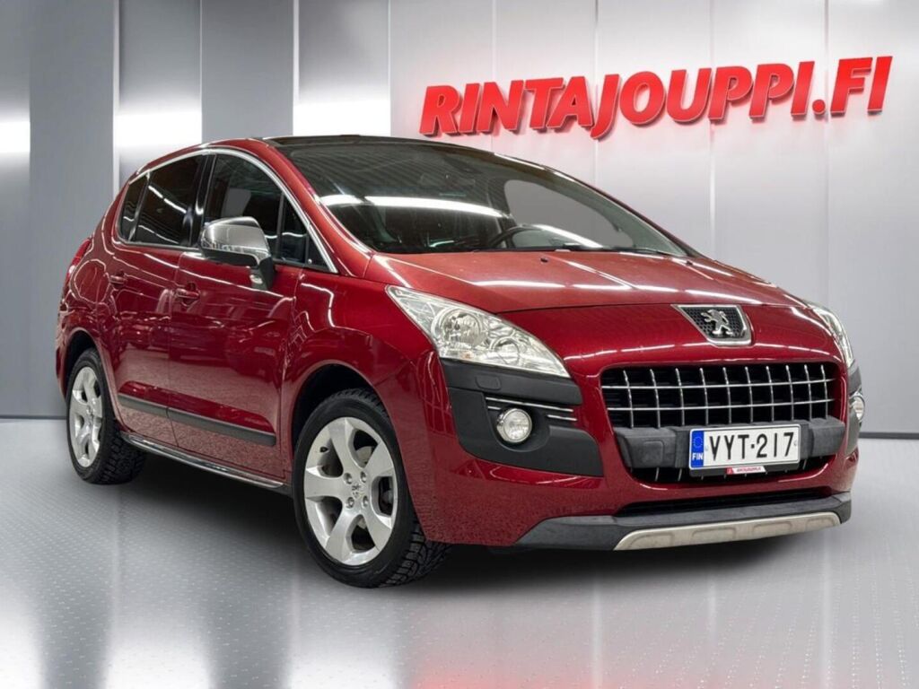 Peugeot 3008 2010 Punainen