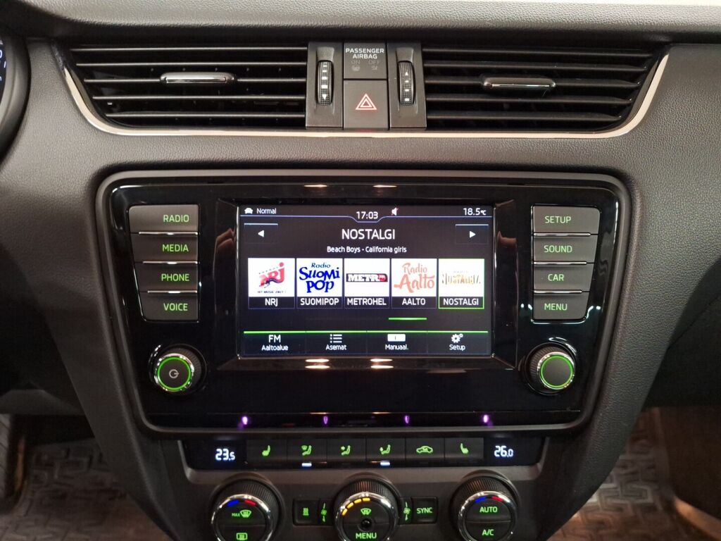 Skoda Octavia 2016 Valkoinen