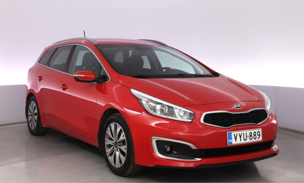 Kia Ceed 2016 Punainen