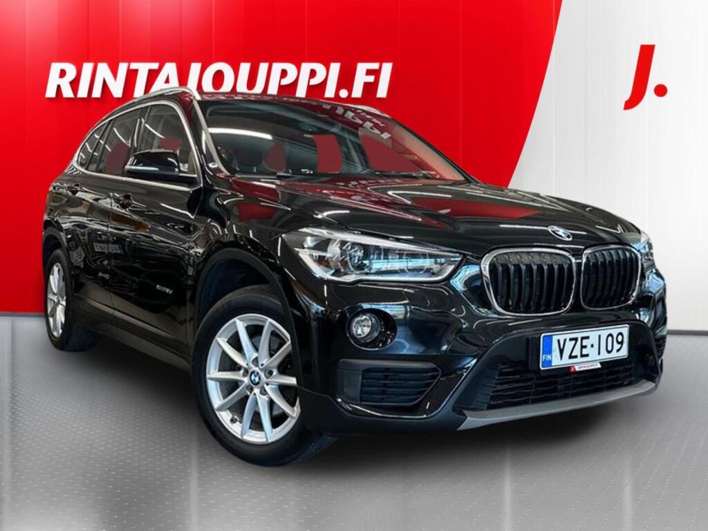 BMW X1 2017 Musta