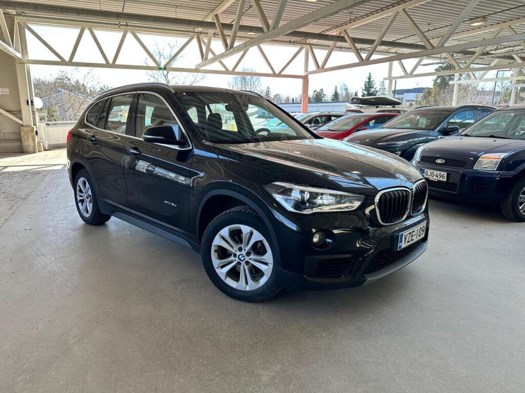 BMW X1 2017 Musta