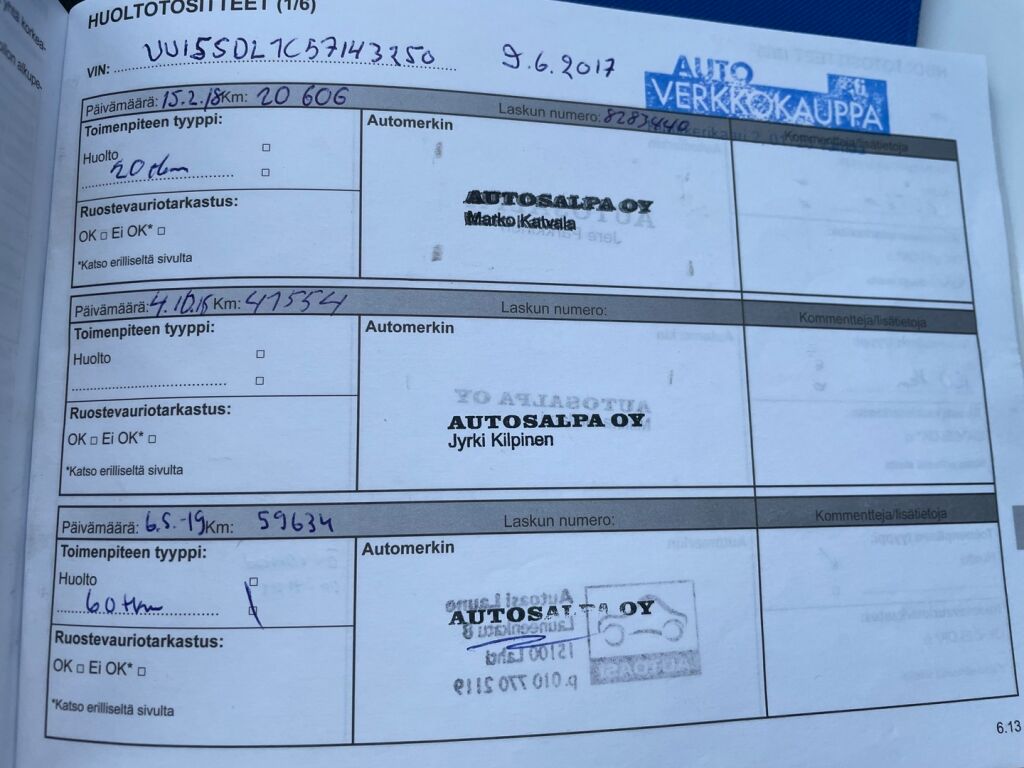 Dacia Sandero 2017 Sininen