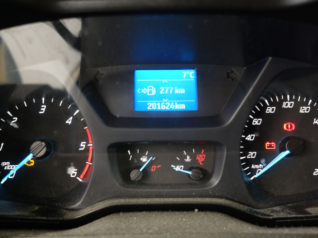 Ford Transit Custom 2018 Valkoinen