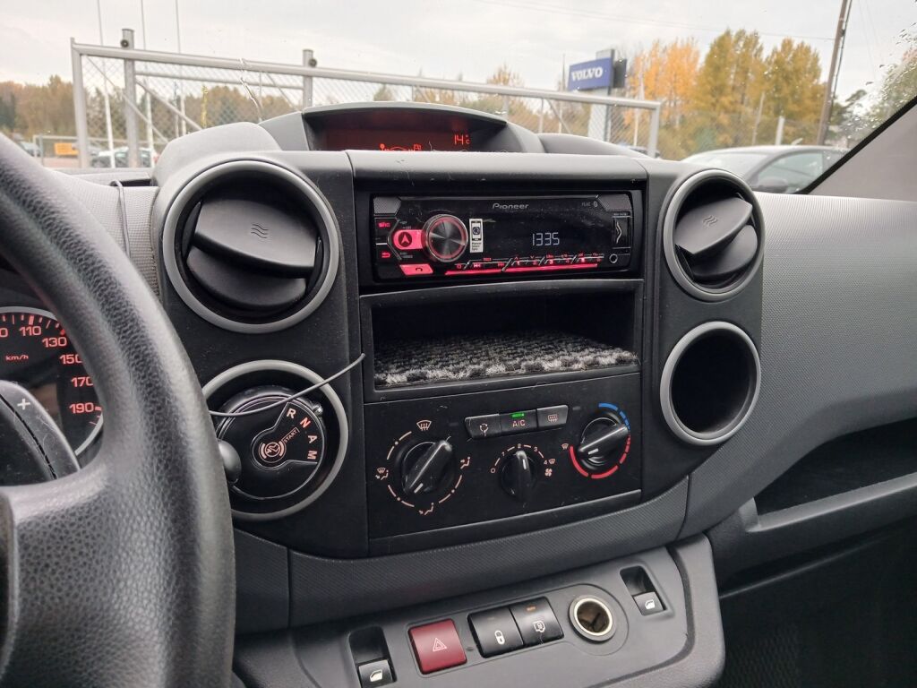 Citroen Berlingo Van 2018 Valkoinen