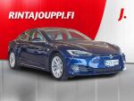 Tesla Model S 2017 Sininen