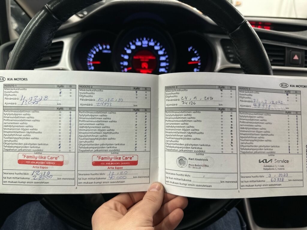 Kia Ceed 2017 Punainen