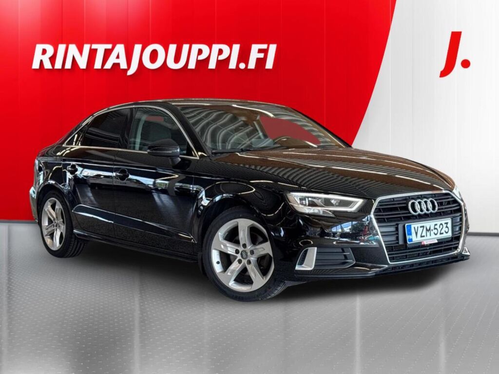 Audi A3 2018 Musta
