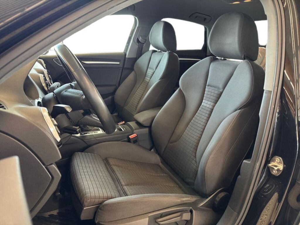 Audi A3 2018 Musta