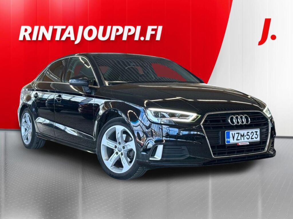 Audi A3 2018 Musta
