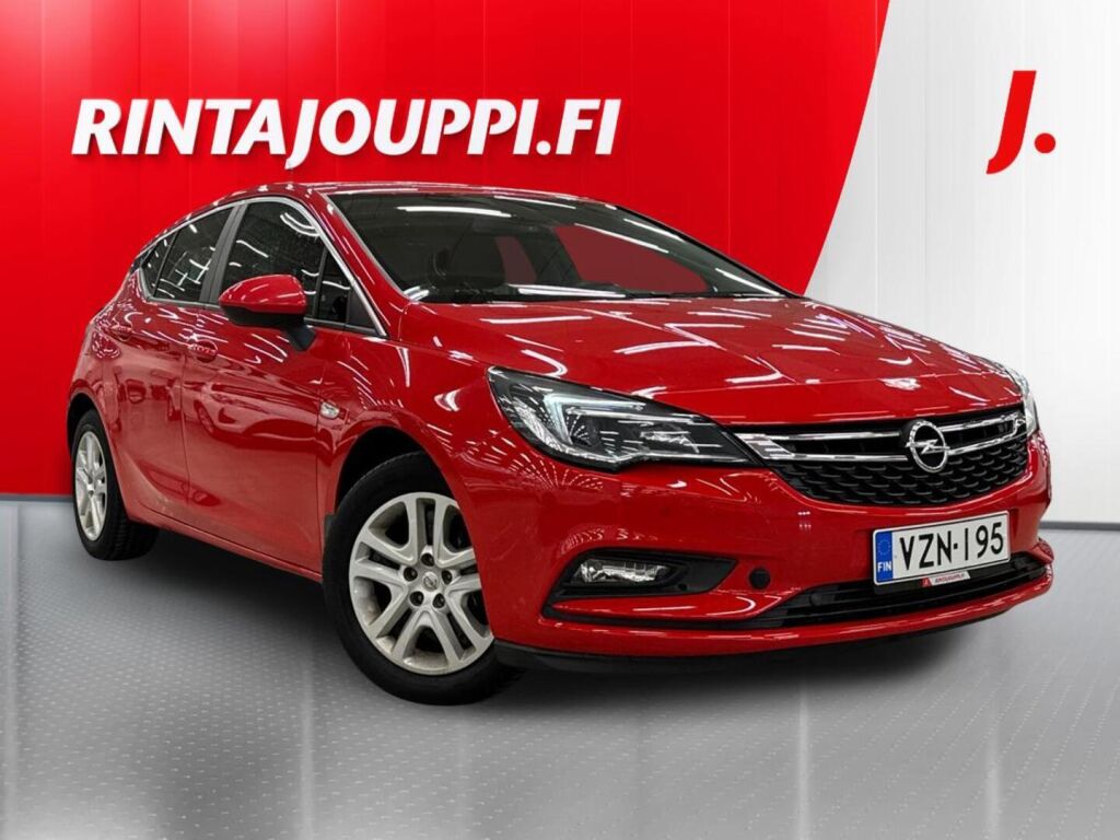 Opel Astra 2018 Punainen