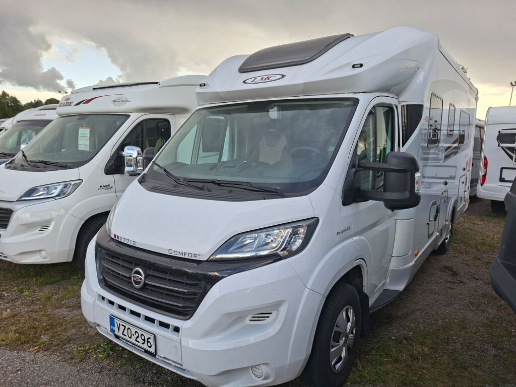 LMC Cruiser T712 Puoli-Integroitu 2018 Valkoinen