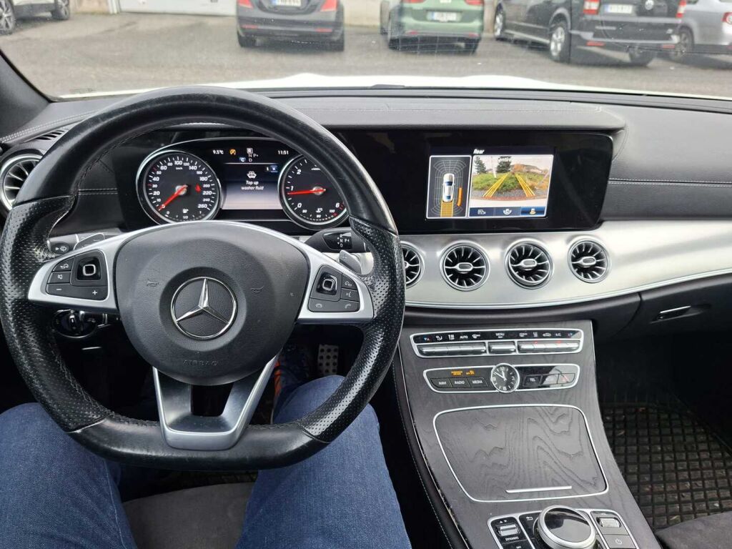 Mercedes-Benz E 2018 Valkoinen