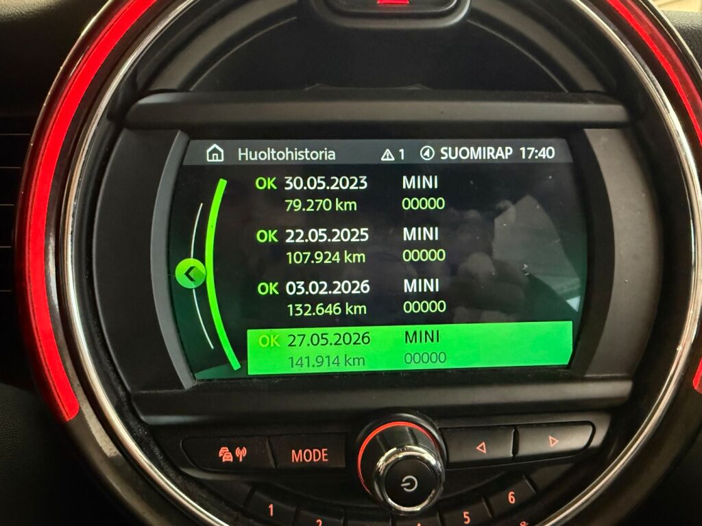 Mini Hatchback 2018 Musta