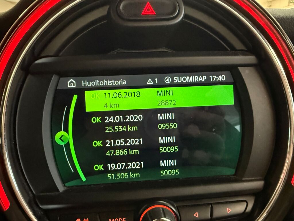 Mini Hatchback 2018 Musta