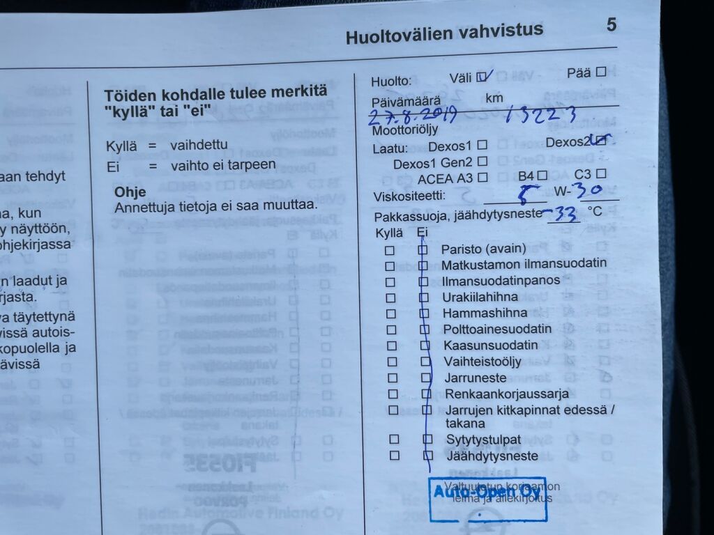 Opel Insignia 2018 Valkoinen